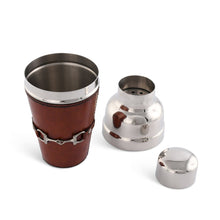 Load image into Gallery viewer, Premium Genuine Leather Equestrian Bit Cocktail Shaker [Online Only]
