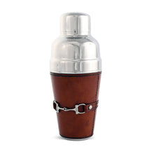 Load image into Gallery viewer, Premium Genuine Leather Equestrian Bit Cocktail Shaker [Online Only]
