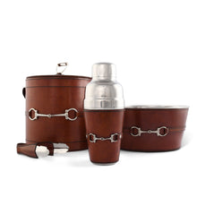 Load image into Gallery viewer, Premium Genuine Leather Equestrian Bit Cocktail Shaker [Online Only]
