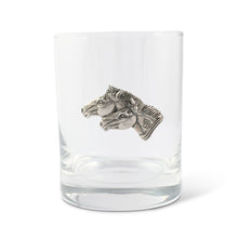 Load image into Gallery viewer, Running Horse Double Old Fashion Bar Glass [Online Only]
