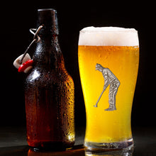 Load image into Gallery viewer, Golfer Beer Glass [Online Only]
