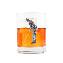 Load image into Gallery viewer, Golfer Double Old Fashioned Glass [Online Only]
