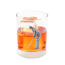 Load image into Gallery viewer, Golfer Double Old Fashioned Glass [Online Only]
