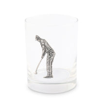 Load image into Gallery viewer, Golfer Double Old Fashioned Glass [Online Only]

