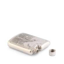 Load image into Gallery viewer, Golfer Pewter Flask [Online Only]
