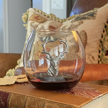 Load image into Gallery viewer, Elk / Deer Stemless Wine Glass [Online Only]
