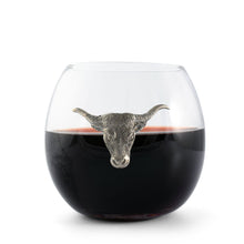 Load image into Gallery viewer, Longhorn Stemless Wine Glass [Online Only]
