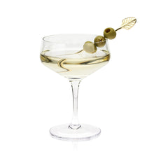 Load image into Gallery viewer, Art Deco Cocktail Picks in Gold Set of 4 (Online Only)
