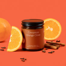 Load image into Gallery viewer, Cinnamon Orange Clove Jar Candle | Fontana Candle Co. [Online Only]
