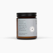 Load image into Gallery viewer, Cypress Sage &amp; Patchouli Beeswax Jar Candle | Fontana Candle Co. [Online Only]
