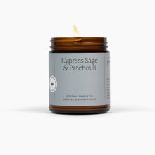 Load image into Gallery viewer, Cypress Sage &amp; Patchouli Beeswax Jar Candle | Fontana Candle Co. [Online Only]
