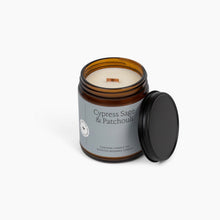 Load image into Gallery viewer, Cypress Sage &amp; Patchouli Beeswax Jar Candle | Fontana Candle Co. [Online Only]
