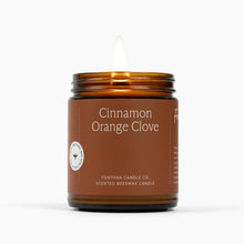 Load image into Gallery viewer, Cinnamon Orange Clove Jar Candle | Fontana Candle Co. [Online Only]
