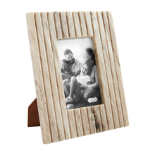 Load image into Gallery viewer, Beige Stripe Marble Frame (2 sizes)

