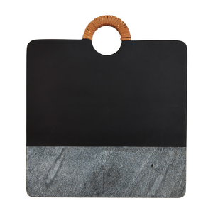 Dual Texture Black Serving Board (2 shapes)