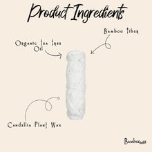 Load image into Gallery viewer, Bamboo White Floss in Glass Container [Online Only]
