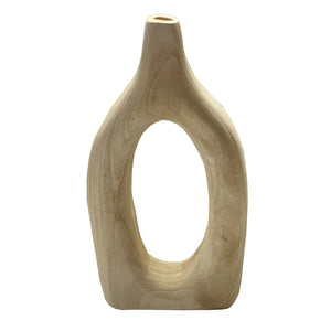 Wood Hollow Center Vase
