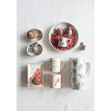 Load image into Gallery viewer, Hand-Painted Holiday Stoneware Dish (3 Styles)
