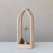 Load image into Gallery viewer, Metal Star on Stand with Gold Finish
