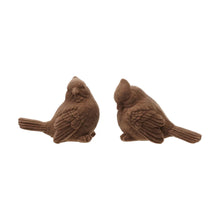 Load image into Gallery viewer, Taupe Flocked Resin Cardinal (2 Styles)
