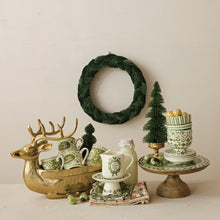 Load image into Gallery viewer, Stoneware Dish with Holiday Design &amp; Saying (4 Styles)
