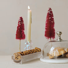 Load image into Gallery viewer, Pressed Glass Scalloped Cracker Dish
