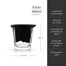 Load image into Gallery viewer, Mountain Ice Mold with Glass Set (Online Only)
