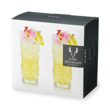 Load image into Gallery viewer, Pacific Crystal Tiki Glasses Set of 2 (Online Only)
