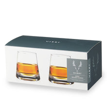 Load image into Gallery viewer, Burke Crystal Whiskey Glasses Set of 2 (Online Only)
