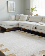 Load image into Gallery viewer, Yuval Dotted Bordered Jute Carpet [Online Only]
