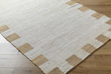 Load image into Gallery viewer, Yuval Dotted Bordered Jute Carpet [Online Only]
