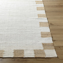 Load image into Gallery viewer, Yuval Dotted Bordered Jute Carpet [Online Only]
