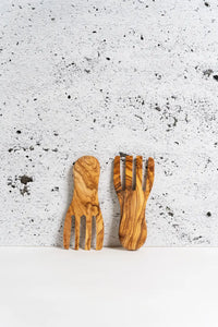 Olive Wood Serving Spoons