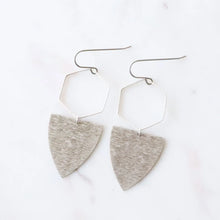 Load image into Gallery viewer, Antiqued Silver Earrings
