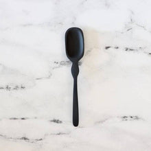 Load image into Gallery viewer, Matte Black Acacia Wood Spoon (2 Styles)
