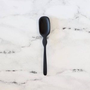 Matte Black Acacia Wood Spoon (2 Styles)