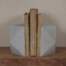 Load image into Gallery viewer, Geometric Cubeoctahedron Cement Bookends
