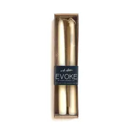 Set of 2 Regular Tapered Candles (4 Colors, 2 Sizes)