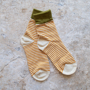 Men's 2 Toned Stripe Socks