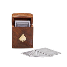 Load image into Gallery viewer, Wood Crafted Playing Card Set
