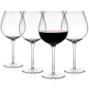 Large Balloon Red Wine Glass