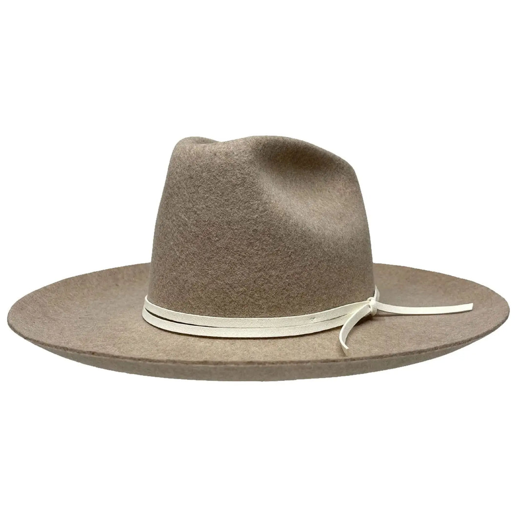 Crescent Flipped Brim Fedora
