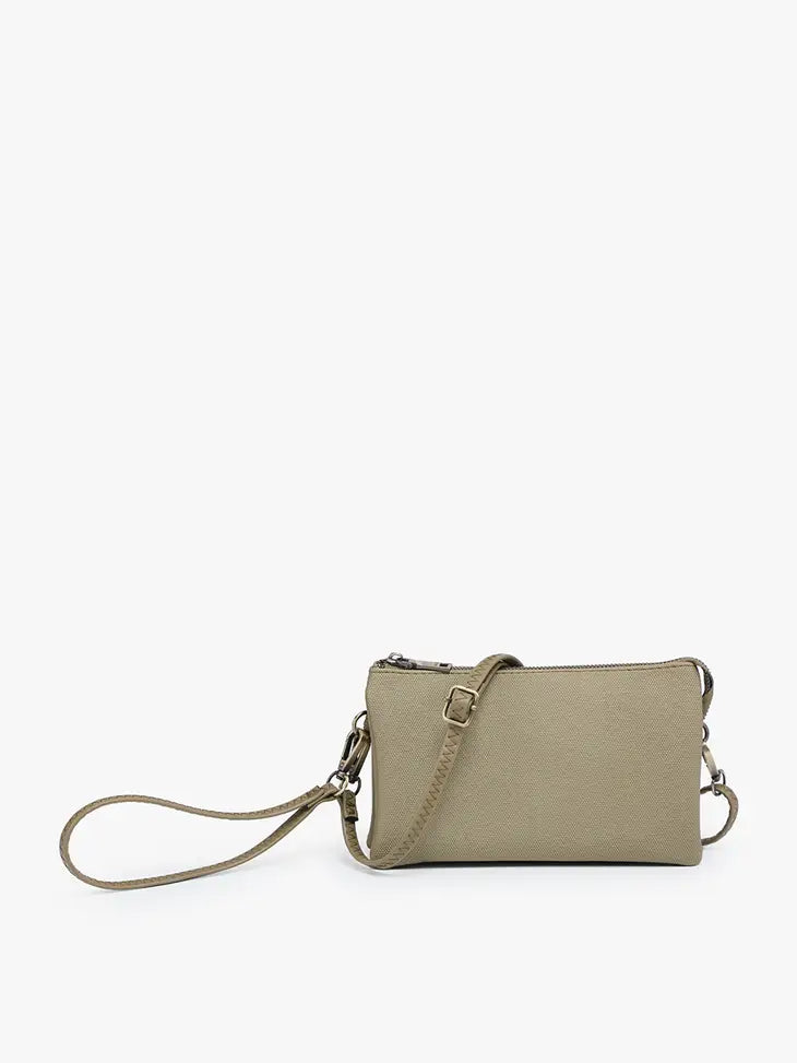 Riley Canvas Crossbody Clutch (2 colors)