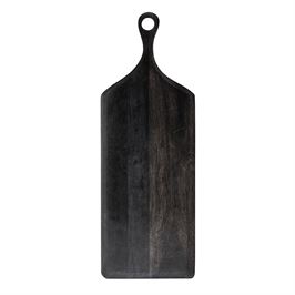 Black Acacia Wood Tray/Serving Board (Large)