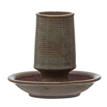 Load image into Gallery viewer, Stoneware Match Holder &amp; Striker Plate
