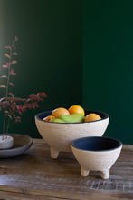 Load image into Gallery viewer, Footed Clay Bowl (2 Sizes)
