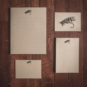 Theo Fly Fish Folded Note Card Set