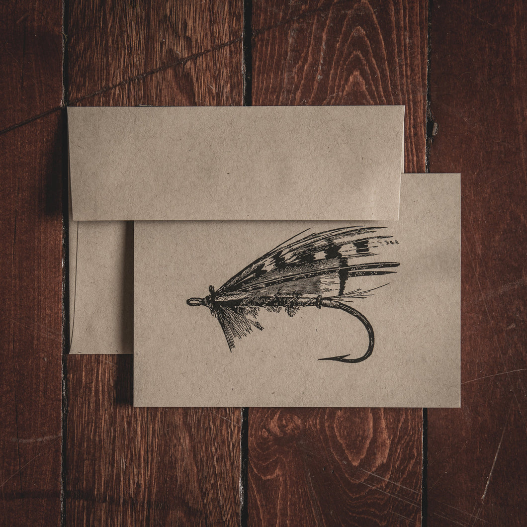 Theo Fly Fish Folded Note Card Set