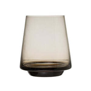 Smoked Glass Drinking Glass (2 Sizes)