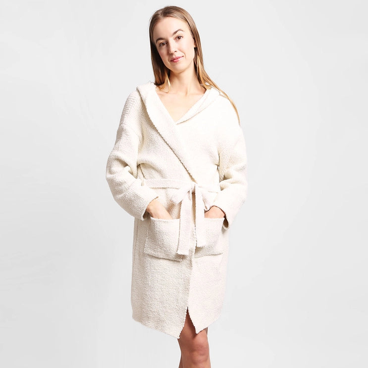Micro-fiber Hooded Robe (3 colors)